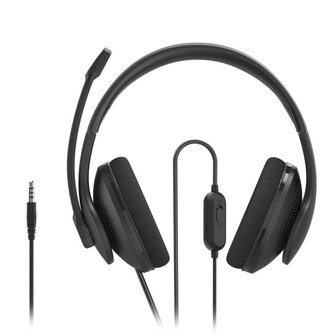 Hama HS-P200 PC Office Headset V2 Stereo Zwart