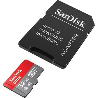 Sandisk MicroSDHC Ultra Android 32GB 120MB/s Class 10 A1