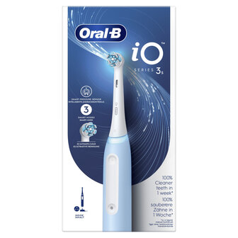 Oral-B IO3S ICE Elektrische Tandenborstel Blauw/Wit