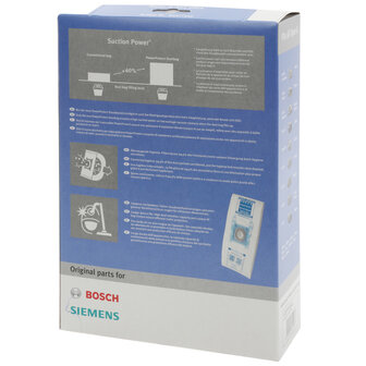 BOSCH SIEMENS BBZ51FGALL Stofzuigerzak Type G PowerProtect Stofzak