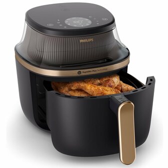 Philips NA332/00 Serie 3000 Airfryer 6.2L 1700W Zwart/Goud