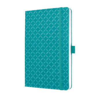 Sigel SI-JN103 Notitieboek Jolie Flair A5 Hardcover Gelinieerd Aqua Groen