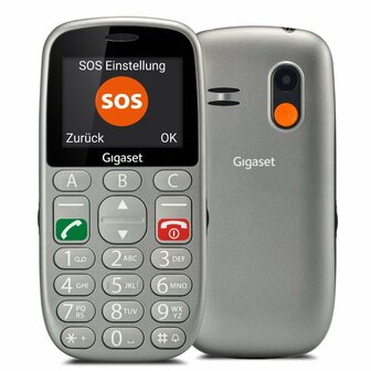 Gigaset GL390 Senioren GSM Grijs