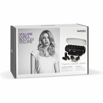 Babyliss RS035E Thermo Ceramic Rollers Krulset Zwart