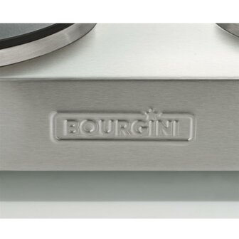 Bourgini Classic Cooking Plate Duo Elektrische Kookplaat RVS