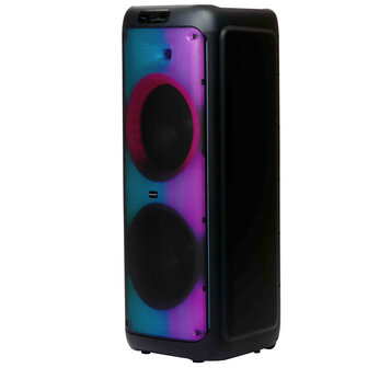 Salora PartySpeaker XXL1 Draadloze Stereoluidspreker + Licht Zwart