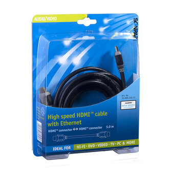 Scanpart Hdmi Kabel High Speed En Ethernet 5.0m