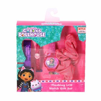 Gabby&#039;s Dollhouse Horloge Cadeau Set