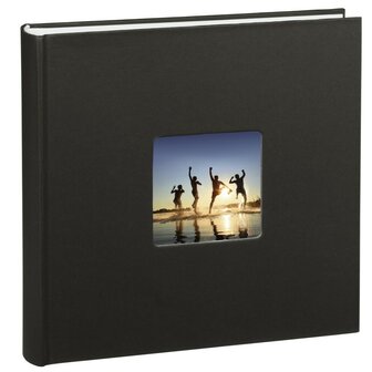 Hama Album XL Fine Art 30x30 Cm 100 Witte Pagina&#039;s Zwart