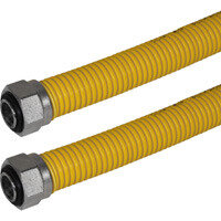 Scanpart Gas Aansluit Set Rvs Flexibele 120cm