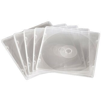 Hama CD Slim Box PP 20-pack Transparant