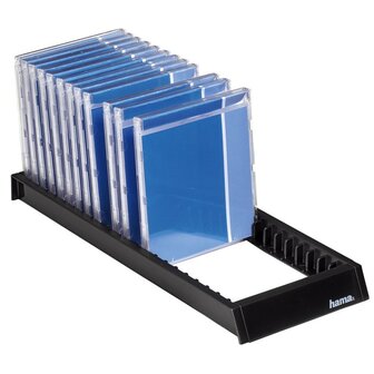 Hama Flipper-Rekje Voor 22 Cd&#039;S Zwart