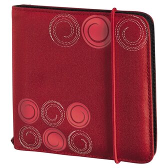 Hama Utf Cd/Dvd Wallet 24,Red