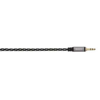 Avinity Audiokabel 3,5-mm Stek./stek. Stereo Stof Verguld 0,5 M