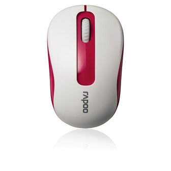 Rapoo M10 Plus 2.4 GHz Draadloze Optische Muis Rood