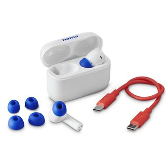 Hama Bluetooth&reg;-koptelefoon Passion Clear II True Wireless In-ear ANC App W