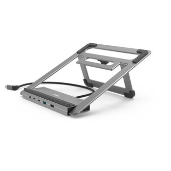 Hama USB-C-dockingstation Connect2Office Stand Notebook-houder 12 Poorten