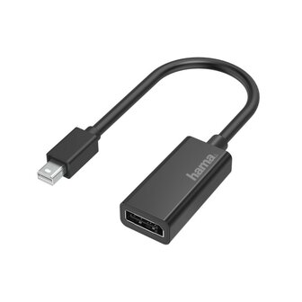 Hama Video-adapter Mini-DisplayPort-stekker - DisplayPort-aansl. Ultra-HD 4K