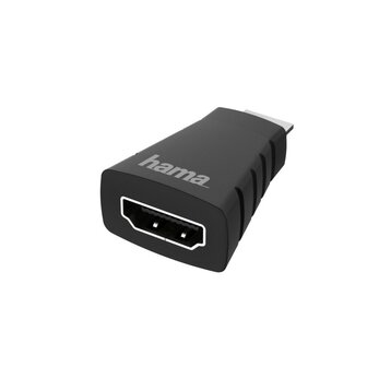 Hama HDMI&trade;-adapter Mini-HDMI&trade;-stekker - HDMI&trade;-aansluiting Ultra-HD 4K