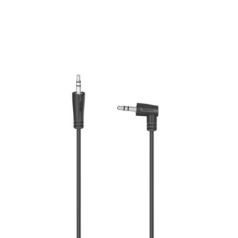 Hama Audiokabel 3,5-mm-jack-st. 90&deg;- 3,5-mm-jack-st. Stereo 1,5 M