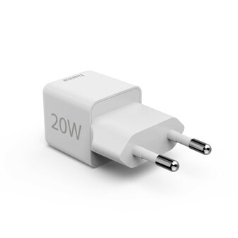 Hama Snellader USB-C PD/Qualcomm&reg; Super-Mini-Charger 20 W Wit