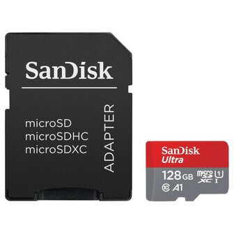 Sandisk MicroSDXC Ultra Photo 128GB 140MB/s C10 - SDA UHS-I