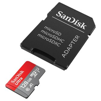 Sandisk MicroSDXC Ultra Photo 128GB 140MB/s C10 - SDA UHS-I