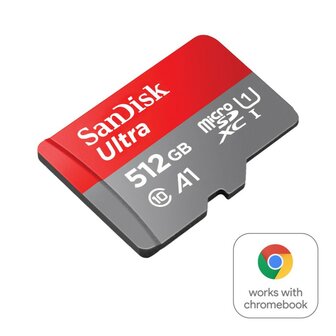 Sandisk MicroSDXC Ultra Android 512GB 150MB/s CL10 Chromebook