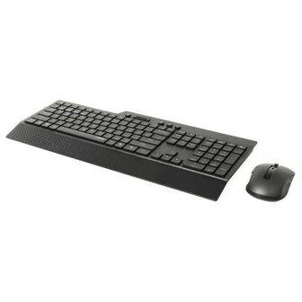 Rapoo 8200T Multimodus Draadloze Desktop Combo Set Zwart QWERTY US