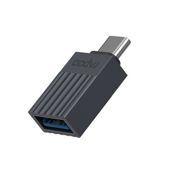 Rapoo USB-C Adapter USB-C Naar USB-A Grijs