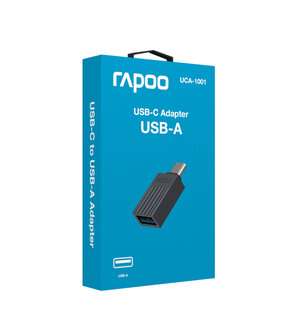 Rapoo USB-C Adapter USB-C Naar USB-A Grijs