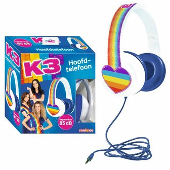 K3 Regenboog Koptelefoon