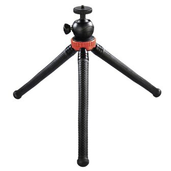 Hama Statief FlexPro Voor Smartphone GoPro En Fotocamera&#039;s 27 Cm Rood