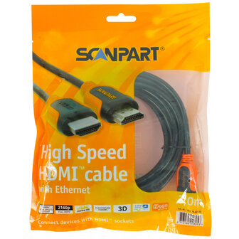 Scanpart HDMI Kabel Oranje 3m