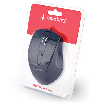 Gembird Gmb Muis Bedraad Zwart 4b-02