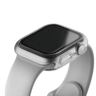 Hama Beschermhoes voor Apple Watch 7/8/9 41 mm Transparant