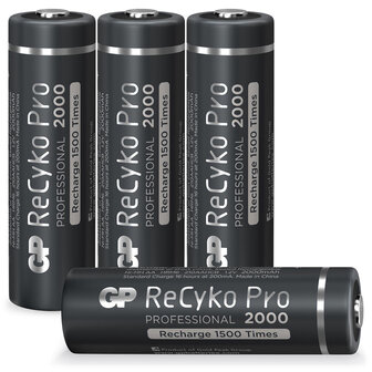 GP Recyko Gp Oplaadbaar Batterij Pro Aa A4 2000mah