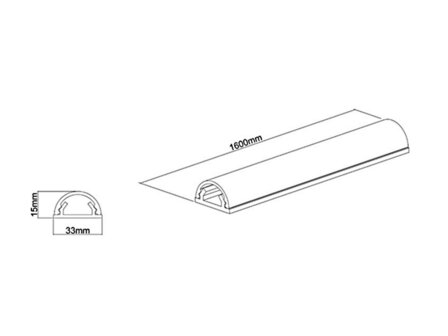 Multibrackets Kabelgoot 33 Mm-1600 Mm Elektro Installatie Materiaaal