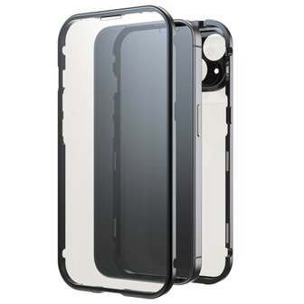 Black Rock 360 Glass Cover Voor Apple IPhone 15 Zwart