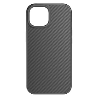 Black Rock Robust Carbon Cover Voor Apple IPhone 15 Zwart