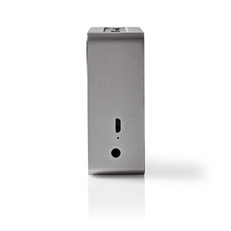 Nedis SPBT1002GY Luidspreker Met Bluetooth&reg; 15 W Metal Design Gunmetal