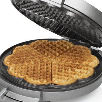 Princess 132380 Wafelmaker DeLuxe RVS