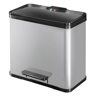 Hailo 0630-220 &Ouml;ko Duo Plus L Pedaalemmer 17+9L RVS/Zilver