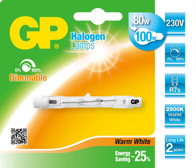 GP Lighting Gp Halo Lin. Es 78mm 80w R7s