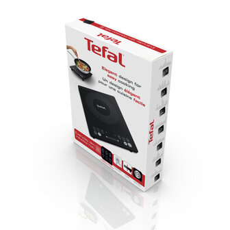 Tefal IH2108 Everyday Slim Draagbare Inductiekookplaat 2100W Zwart