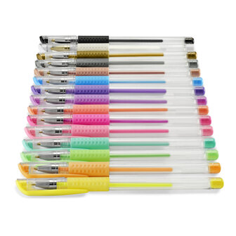 Hama Gelpennen Set Van 15 Pastel &amp; Classic