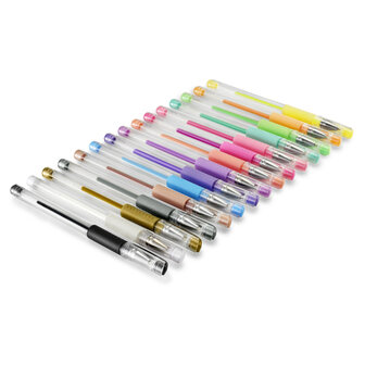 Hama Gelpennen Set Van 15 Pastel &amp; Classic