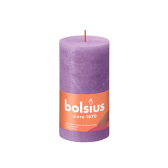 Bolsius Kaars 13x6,8 cm Paars