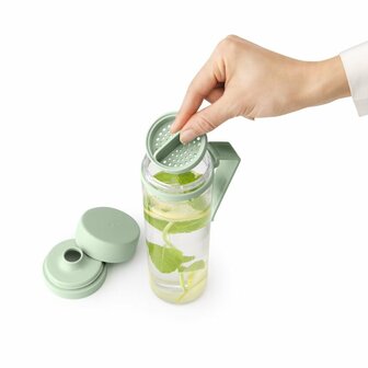 Brabantia Make &amp; Take Waterfles 0.5L Jade Groen