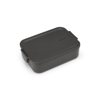 Brabantia Make &amp; Take Lunchbox M Donkergrijs